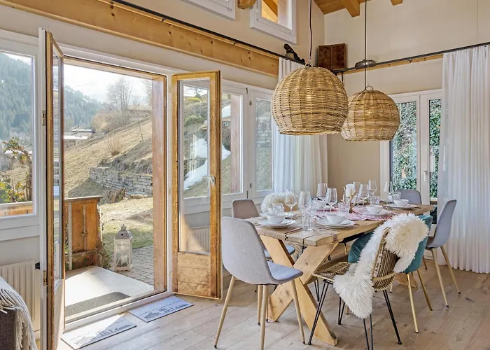 Casa de Férias Luxury Alpine With Panoramic Views Lenk